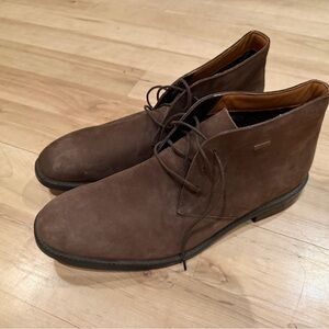 Clarks Chilver Hi GTX Men's Brown Leather Chukka Boots